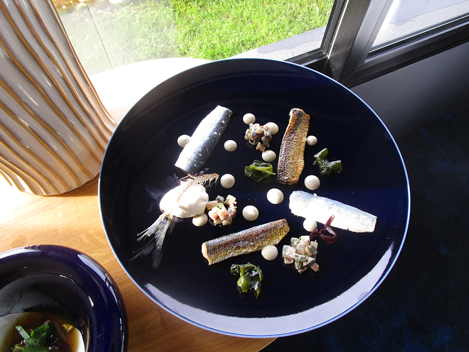 L'assiette du chef Coutanceau ©Cécile Collot