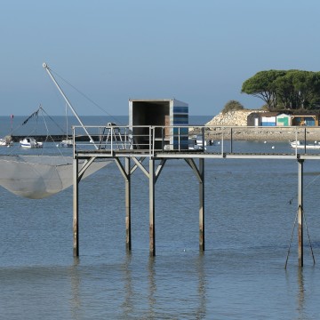 Cabane de pêche carrelet