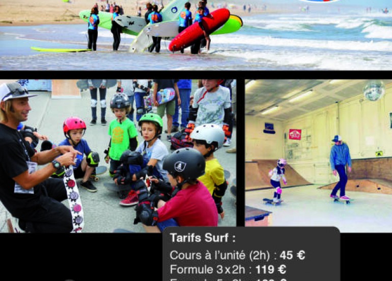 Ecole de surf et de skate Ecole de surf et de skate