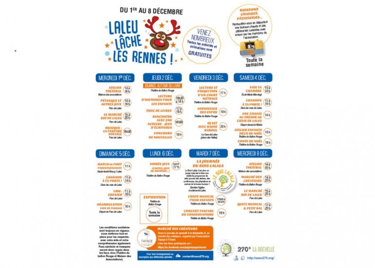 Activities - Laleu lâche les rennes Activities - Laleu lâche les rennes