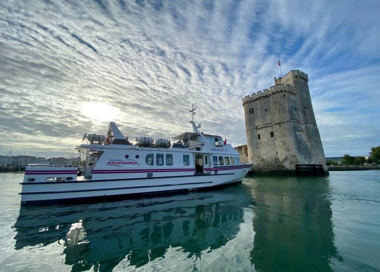 Orazur III à La Rochelle - Croisières Navipromer