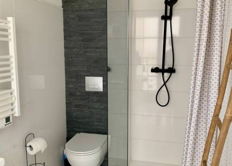 douche italienne ; WC suspendu