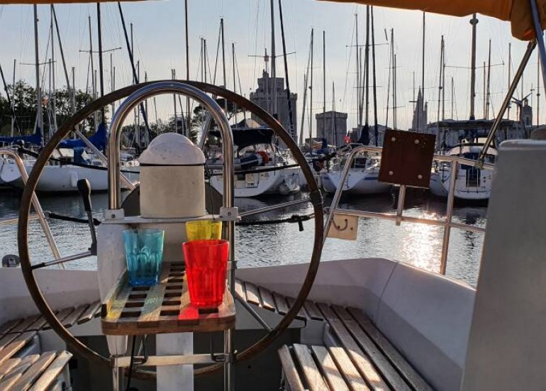 Vue depuis le bateau
