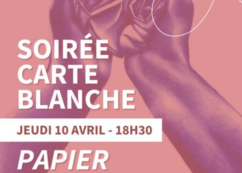 Animation - Carte blanche - Papier, poésie musicale_La Rochelle