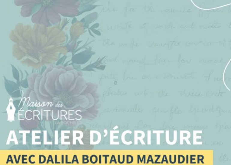 Animation - Atelier d'écriture - Je m'en souviens_La Rochelle