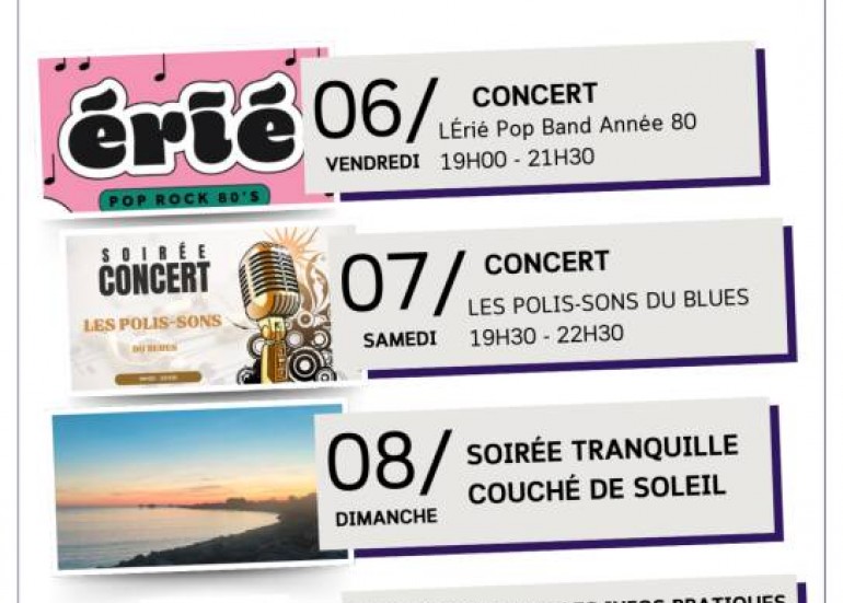 Programme 2 au 8 juin
