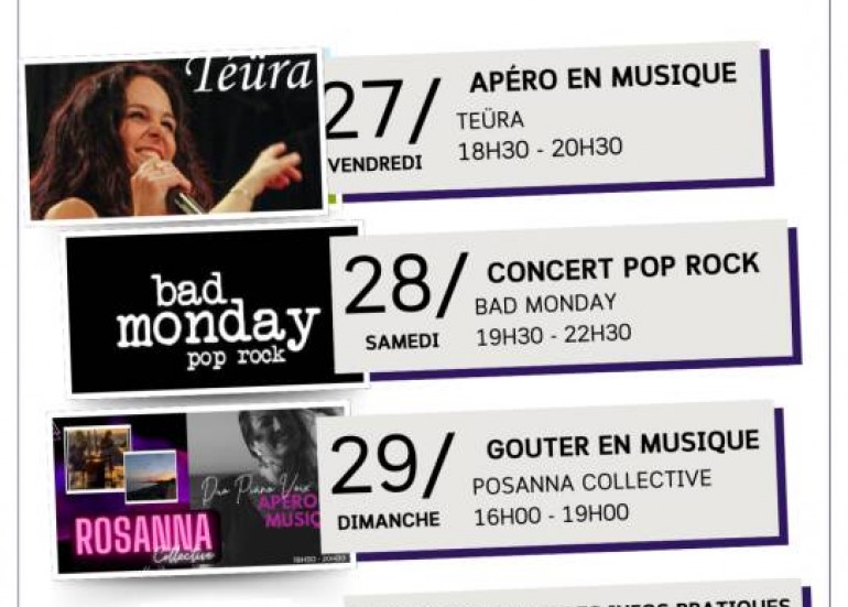 Programme 23 au 29 juin