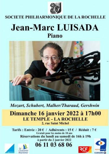 Concert - Jean-Marc Luisada