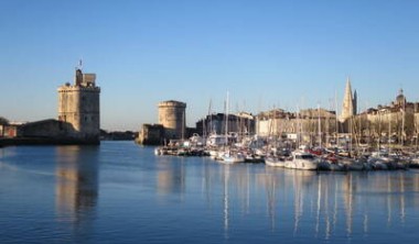 Vue des Tours de La Rochelle