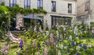 Escale Rochelaise vue depuis le jardin