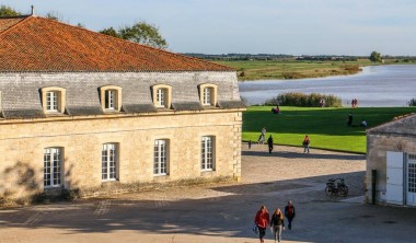 La Corderie Royale de Rochefort, vue sur la Charente