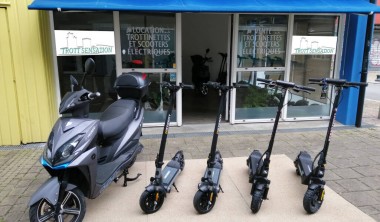 agence de location et de vente de trottinettes et scooters électriques Trott Sensation