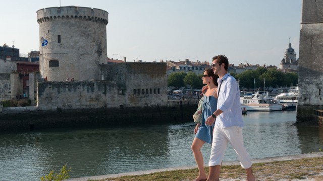 Amoureux sur le port
