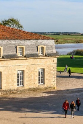 La Corderie Royale de Rochefort, vue sur la Charente