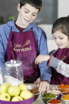 enfants cuisinent